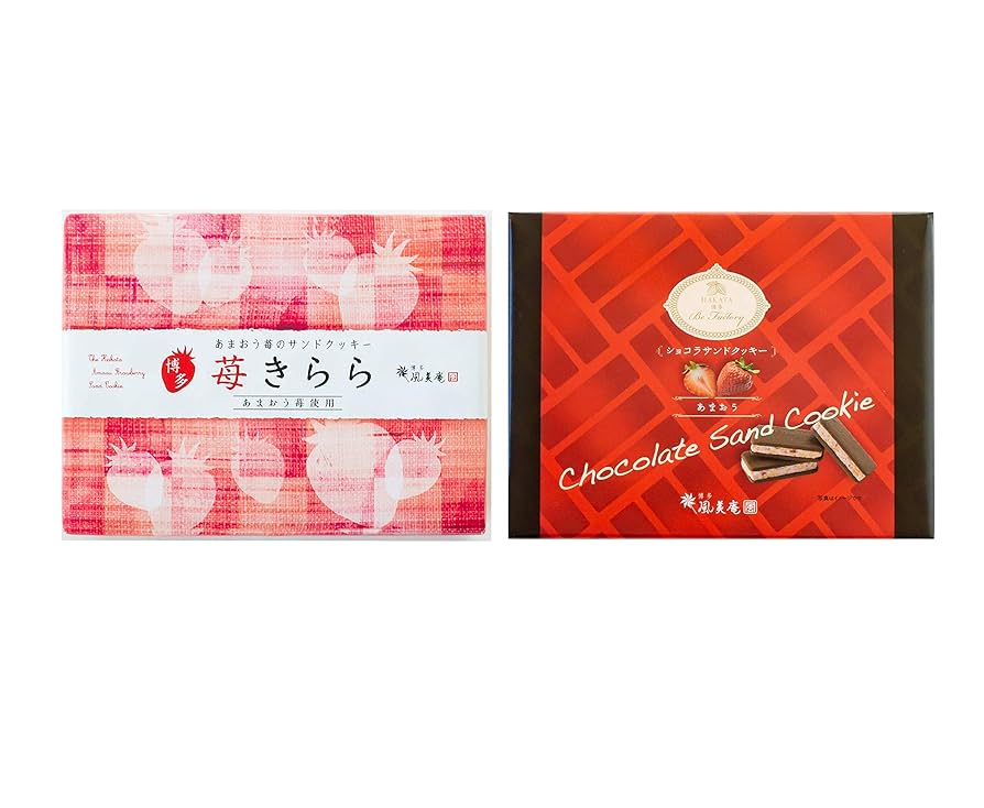 Amazon.co.jp: 博多風美庵 苺きらら5個入&あまおうショコラ